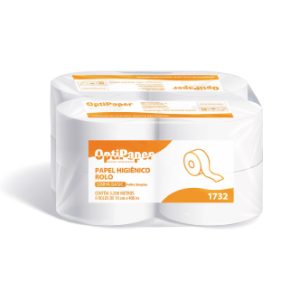 PAPEL HIGIENICO OPTIPAPER BASIC ROLO FS 8X300M